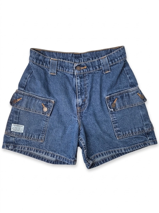 Levi's Pants - Vintage 1998 Levi's High Rise Cargo Shorts - Unisex 90s Style
